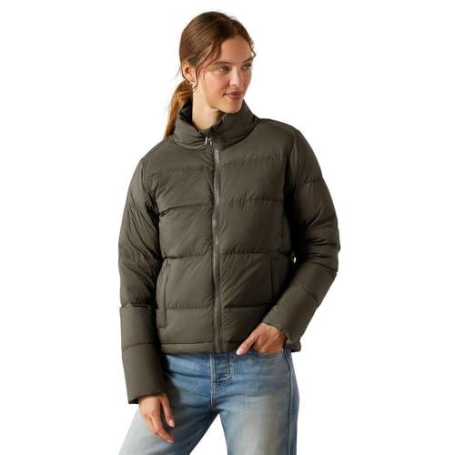 Image of ARIAT Women's Earth Ultra Puff Coat Brown XL