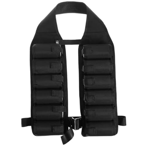 Bandolera para fiesta de barbacoa y chaleco de cerveza ajustable negro