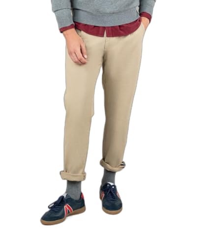 El Ganso Pantalón Chino Pinza Beige