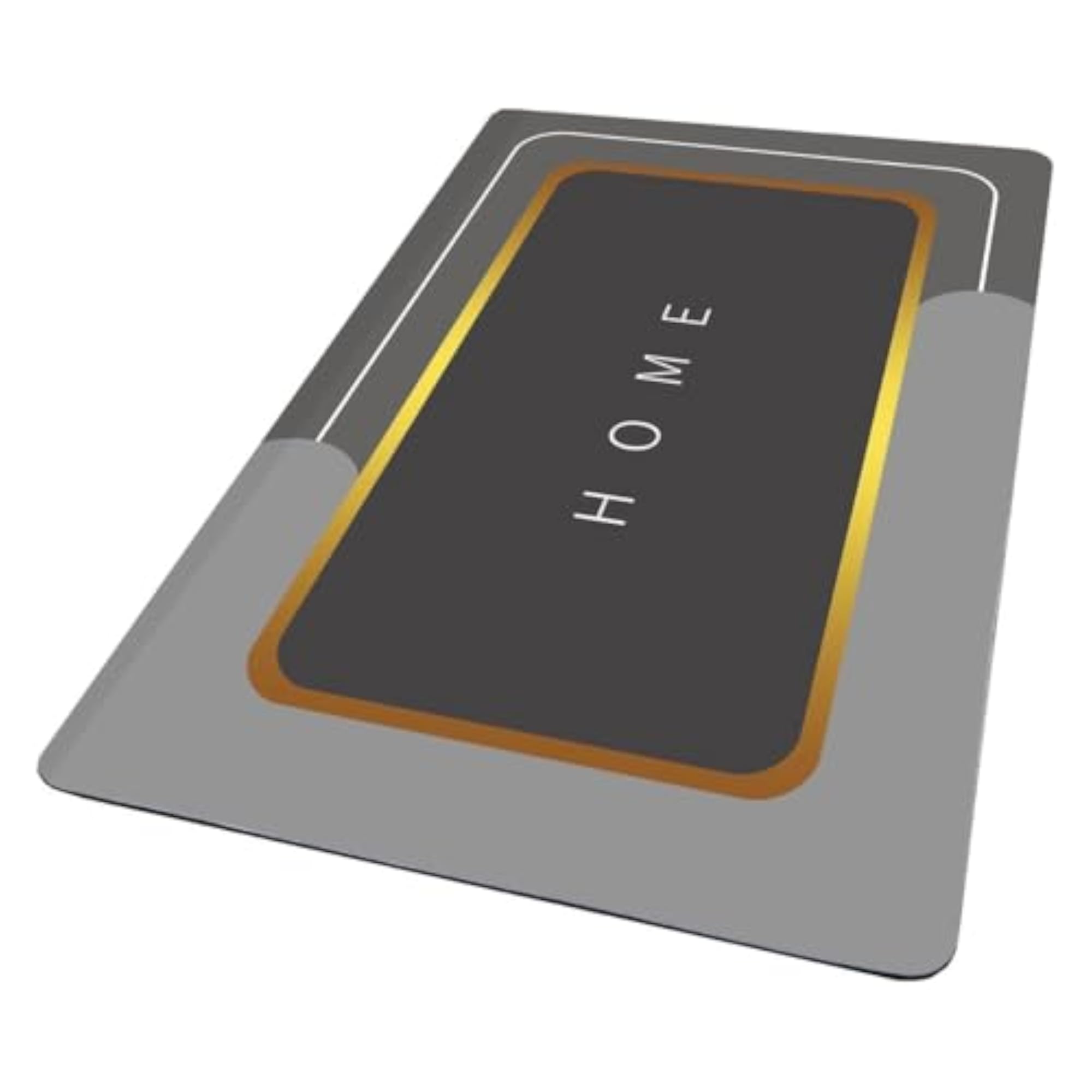 Rubber Anti-Slip Quick Drying Bathroom Mat, Multicolour