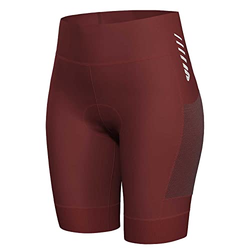 Image of Lo.gas Women Padded Cycling Shorts 3D Gel Pad High Waist Ergonomic Cycling Shorts