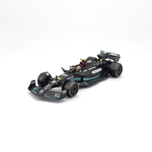 Bburago Formula 1 F1 MB W14 2023 WITH HELMET HAMILTON (2023), 1:43 Scale - Image 2