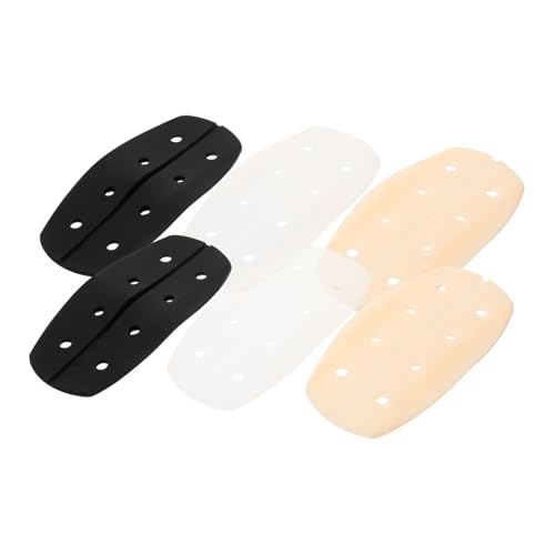 FOMIYES 6 Piezas Hombreras juntas de correa de sujetador Cojín de correa de sujetador de mujer silicio accesorios de sujetador cojín de correa de lencería hombrera protectora gel de sílice