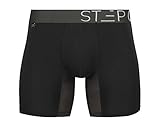 Step One Boxershorts Herren - Feuchtigkeitsabweisende Unterhosen M&auml;nner, Herren Unterhosen Boxershorts mit 3D Tasche + Scheuerschutz, Organische Bambus Unterw&auml;sche