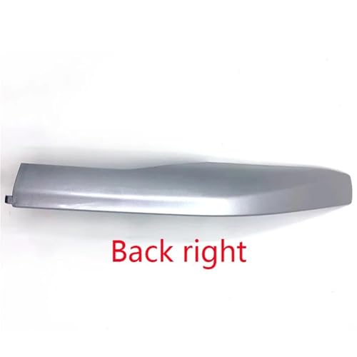 Tapa Extremo Barra Techo Plateada para Lexus RX 2010-2015 5