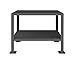 Durham MT12G243630-3K295 Extra Heavy Duty Machine Table, 2 Shelf, Gray