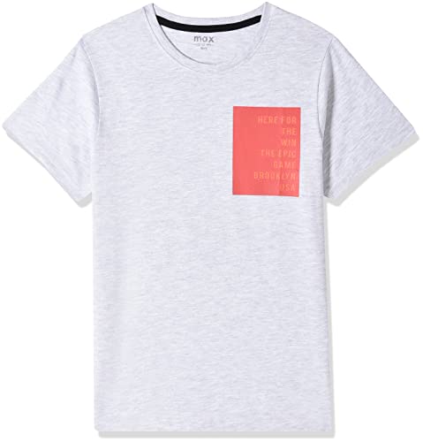 Image of Max Boys Printed Crew Neck T-shirt