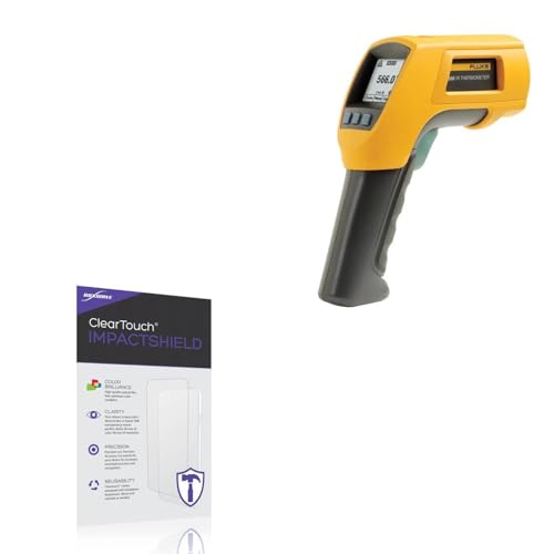 BoxWave Screen Protector Compatible With Fluke 566 - ClearTouch ImpactShield (2-Pack), Impenetrable Screen Protector Flexible Film