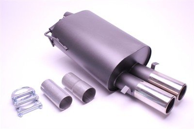 TA-Technix EVOE39E276 Sportendschalldämpfer 2x76mm