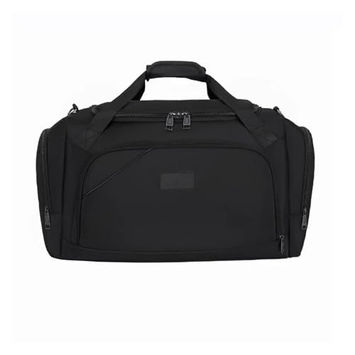 Unisex Travel Bag Large Capacity Portable Handbags Nylon Shoulder Bags Casual Duffel Solid Luggage Bags Gym Bag