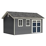 Handy Home Products Fairfax 10x12 DIY Wooden Storage Shed