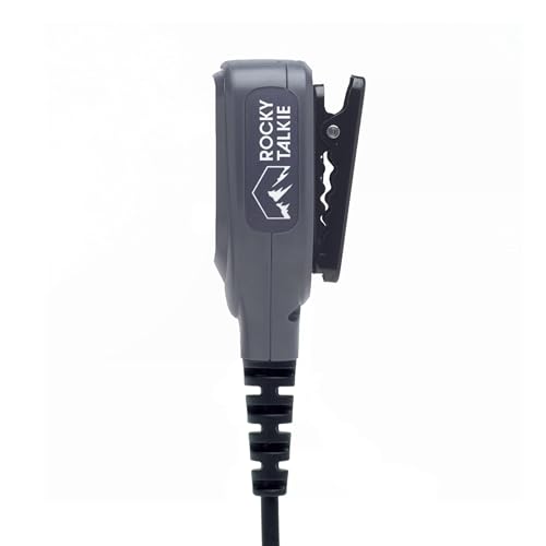 Image of Rocky Talkie Rocky Talkie Mountain Radio with Waterproof Handmic - Long Range Walkie Talkie, FRS Handheld Radio, 4 Day Battery Life, Max Durability, 1 Pack