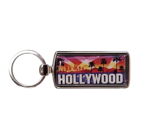 Westmon Works Hollywood Keychain Metal Key Ring Souvenir of Tinsel