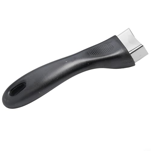 Mango de repuesto para ollas de baquelita para asas laterales en sartenes y cacerolas, hecho para uso en utensilios de cocina (negro)