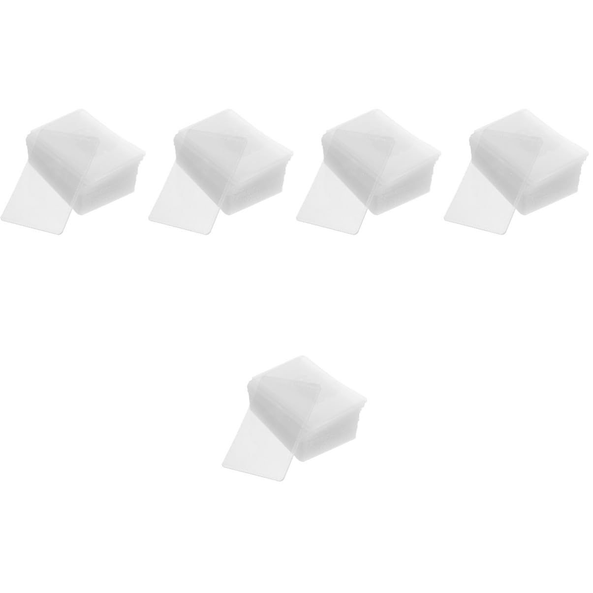 NUOBESTY 5 Set Custodia Protettiva Per Delle Celebrità Copertina Delle Carte Custodie Per Carte Collezionabili Bustine Trasparenti ie Trasparenti Per 20 Pezzi * 5