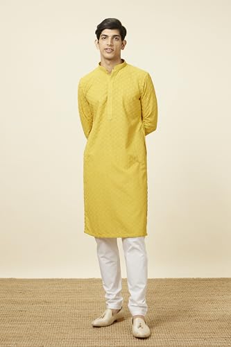Image of Manyavar Men's Traditional Cotton Pyjama (1pc)
