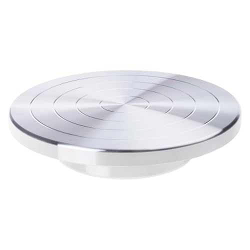 Double-Sided Turntable Sculpting Wheel - 6/8/10/12in Pottery Wheel for Cake Decorating and Artistic Crafting