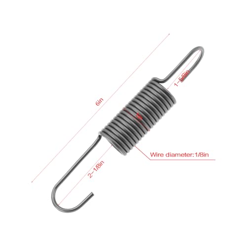 Resorte de tensión de 6 pulgadas para mecanismo de mecedora reclinable compatible 6