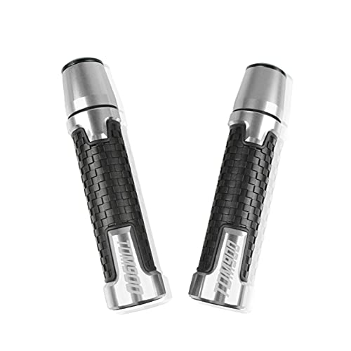 Guidon de moto embout de poignées Yamaha TDM 900 2005 2008 2012 accessoire rechange argent