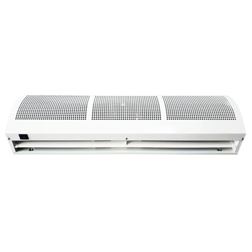 Máquina De Cortina De Aire con Botón De 1,5 M Máquina De Cortina De Aire Silenciosa Comercial Cortina De Aire De Bajo Ruido Ventilador De Aire Natural(1.5M)