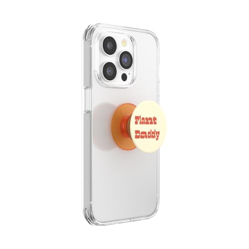 Image of PopSockets Adhesive Phone Grip, Holder, Phone Stand, Orange - Plant Daddy