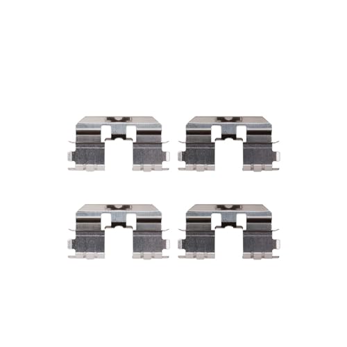 Image of Detroit Axle - Rear Brake Pads for 2008-2017 Honda Accord, 2009-2014 TSX | Ceramic Brake Pads w /Hardware 2010 2011 2012 2013 Replacement