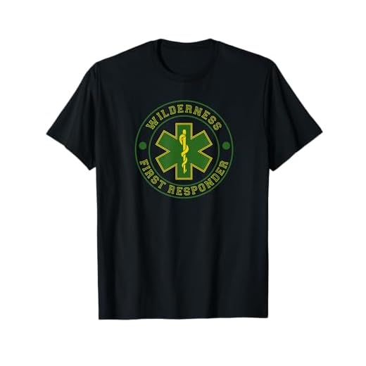 Wilderness First Responder Sanitäter EMT Star of Life Badge T-Shirt