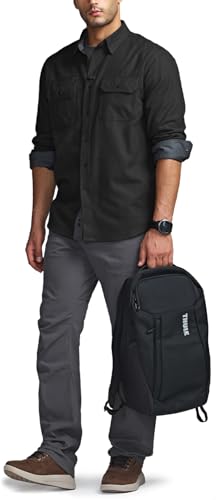 CQR Men's Flannel Button Down Shirts, Soft Cotton Plaid Long Sleeve Tactical Work Shirt, Warm Outdoor Essential with Pocket3