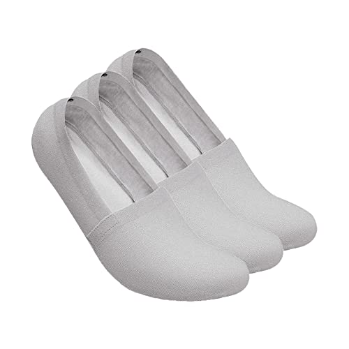 Image of Cloud No Show Socks Non Slip Loafer Sneaker Flats Boat Shoe Invisible Low Cut Liner Cotton Socks For Men and Women