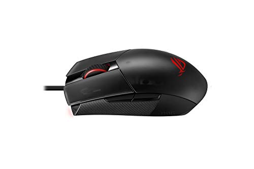 ROG Strix Impact II Mouse Gaming USB, Sensore Ottico 6.200 DPI, 5 Tasti Programmabili, Illuminazione RGB, Socket Switch Push-Fit, Leggero, Ambidestro, Nero - Mouse gaming - Immagine 4