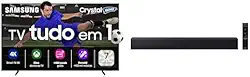 Samsung Smart TV 50" Crystal UHD 4K U8600F 2025 + Soundbar B-Series HW-B400F 2.0 canais Woofer integrado 2027