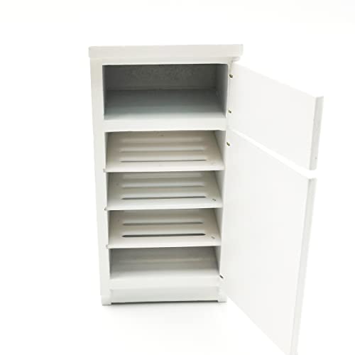 Sxfse Dollhouse Decoration Accessories,Mini Dollhouse Furniture Refrigerator Miniature Living Room Pretend Play Toy #TOP2