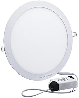 24w LED Round Recessed Ceiling Panel Down Light Flat Ultra Slim Lamp Cool White 7000K Super Bright 300mm x 300mm