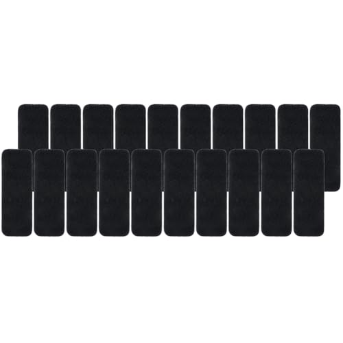 Tuesoa 20 Filtros Aspas para Ventilador Techo,Filtros Aire para Ventilador Techo,Almohadillas Purificadoras Aire para Ventilador,Filtro Aire para Ventilador de Techo de CarbóN de