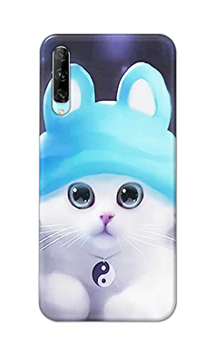 Image of Chinese Cutie Kitten Cat Big Eyes Lovely Girl Ears Hard Back Case Cover for Huawei Y9S (2019) Back Cover -(J5) VNS2221