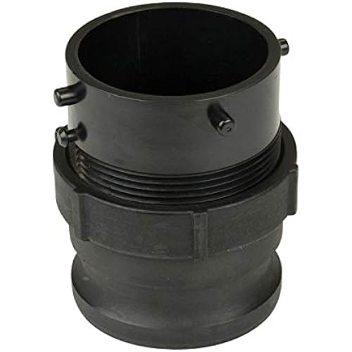 Lippert Components 360785 Waste Master RV Sewer Hose Male Bayonet Fitting Converter , Black