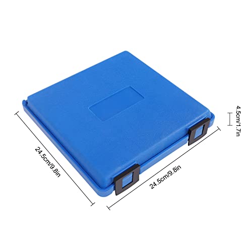 13pcs Annular Cutter Set, 1''Cutting Depth, 3/4'' Weldon Shank, 7/16 to 1-1/16inch Cutting Diameter Annular Cutters, 2 Flats, HSS Mag Drill Bits Kit for Magnetic Drill Press with 2 pcs Pilot Pins