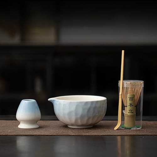 JIKANNOYA  Zbg matcha set  4_Zbg q bowl   S{ whisk ⤗  ȒP S p ceremony ̓ ̓ a 蕨 gift  