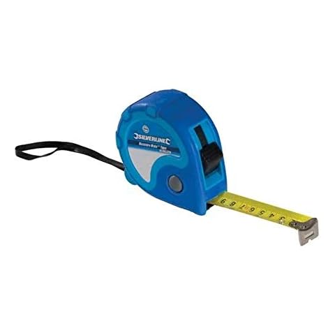 Silverline Measure Mate Tape 5m with Grip Cover