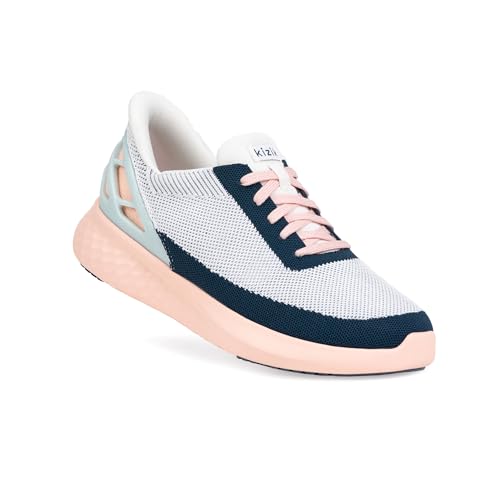 Image of Kizik Slip On Sneakers: Athens - Comfortable All-Day Wear, Hands Free Convenience, Breathable Knit Top, Mens & Womens Walking Shoes with Arch Support