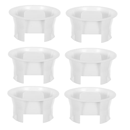 SOLUSTRE 6 Piezas Tapas para Jarras de Agua de Vidrio Tapas Resistentes y Portátiles para Jarras Refrigeradoras y Jarros de Casa y Picnic