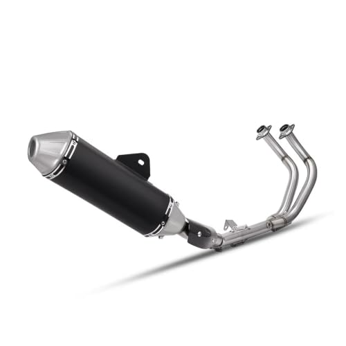 Échappement moto en acier inoxydable robuste pour Tenere 700 T7
