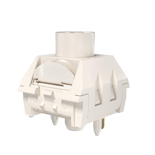 Image of Zjmehty Kailh Box Ice Cream PRO MAX Switches for Mechanical Keyboard,5-pin Linear /45gf /Pre lubed /upgrated POM Material /Stronger Reboud Switches(Ice Cream PRO,10pcs)