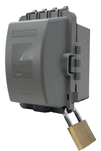 image for Sealproof 1-Gang Weatherproof In Use Outlet Cover | Horizontal/Vertica