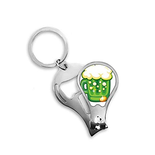 Trèfle à quatre feuilles de bière coupe-ongles d'orteils cadeau St.Patrick