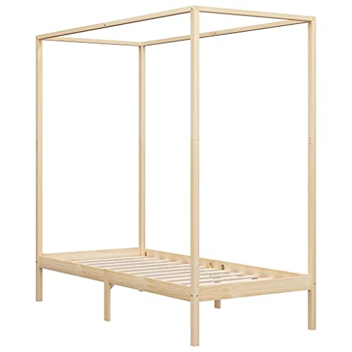 Cama con Dosel Madera Marca vidaXL