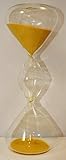 60 Minute Triple Globe Hourglass Timer w/Golden Sand