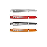 RED DRAGON VRX Kurz Schäfte Multipack - 4 Sets pro Packung (12 Schäfte in total)