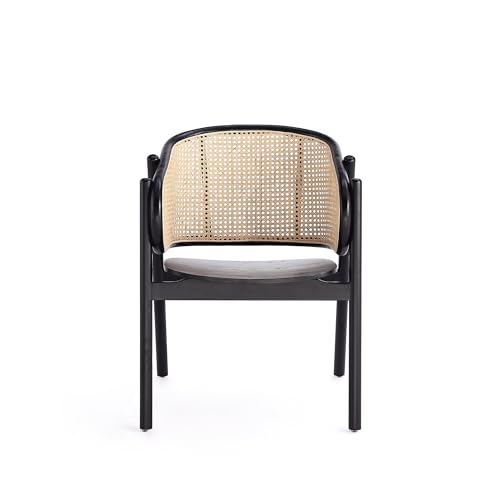 Sillón ergonómico plegable negro miniatura 5