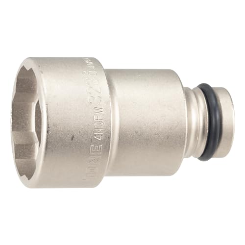Tone 4NQFW-3236 Double Quick Fit Socket for Impact 1/2 inch (12.7 mm) Drive Width 1.3 x 1.4 inches (32 x 36 mm)
